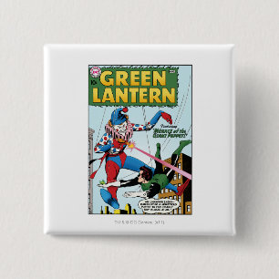 Grüne Laterne gegen Clown Button