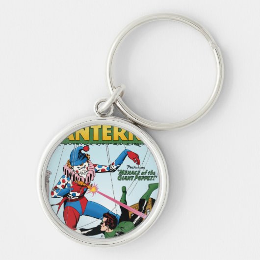 Grüne Laterne gegen Clown Schlüsselanhänger (Vorne)