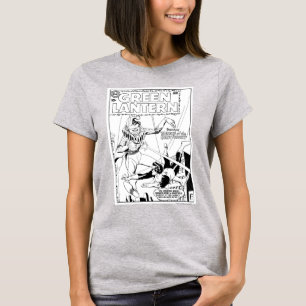 Grüne Laterne gegen Clown, Schwarz und Weiß T-Shirt
