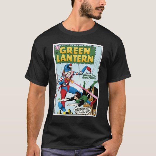 Grüne Laterne gegen Clown T-Shirt (Vorderseite)