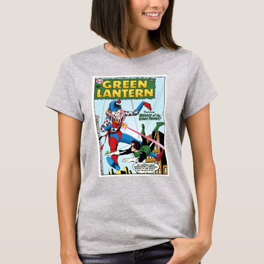 Grüne Laterne gegen Clown T-Shirt (Vorderseite)