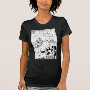 Grüne Laterne gegen den Clown, Schwarzweiss T-Shirt