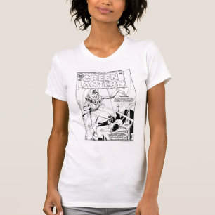 Grüne Laterne gegen den Clown, Schwarzweiss T-Shirt