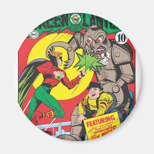 Grüne Laterne gegen den Zauberer der Odds Magnet (Vorne)