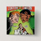 Grüne Laterne gegen grüne Laterne Button (Vorderseite)