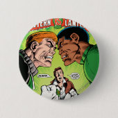 Grüne Laterne gegen grüne Laterne Button (Vorderseite)