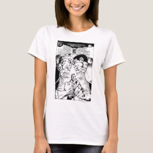 Grüne Laterne gegen Grüne Laterne, Schwarz und Wei T-Shirt