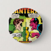 Grüne Laterne gegen Sinestro Button (Vorderseite)