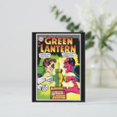 Grüne Laterne gegen Sinestro Postkarte (Stehend Vorderseite)