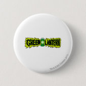 Grüne Laterne - glühende Laterne 2 Button (Vorderseite)