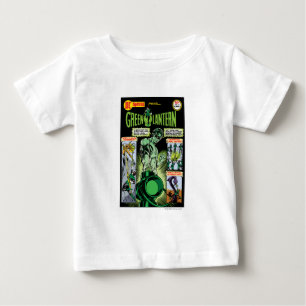 Grüne Laterne - Grün schattiertes Comic Baby T-shirt