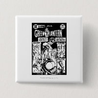 Grüne Laterne - Grün schattiertes Comic, schwarz