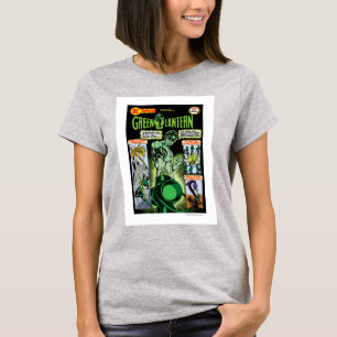 Grüne Laterne - Grün schattiertes Comic T-Shirt