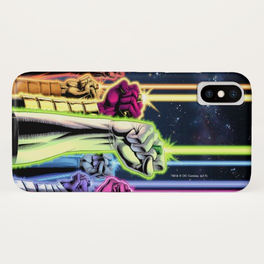 Grüne Laterne - Hände in der Luft Case-Mate iPhone Hülle (Rückseite (Horizontal))