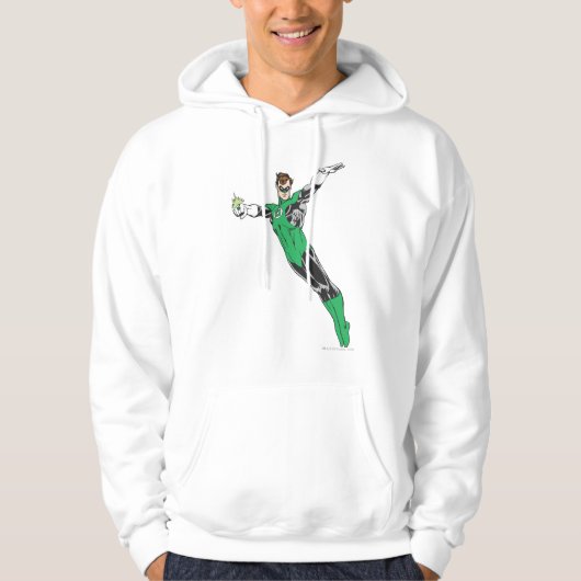 Grüne Laterne Hoodie (Vorderseite)