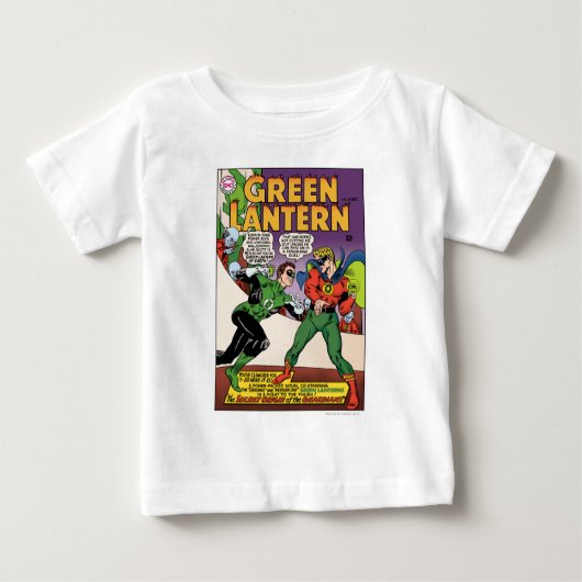 Grüne Laterne im Ring Baby T-shirt (Vorderseite)