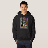 Grüne Laterne im Ring Hoodie (Vorne ganz)