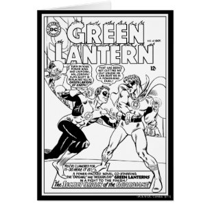 Grüne Laterne im Ring, Schwarz und Weiß