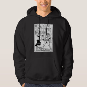 Grüne Laterne im Ring, Schwarzweiss Hoodie