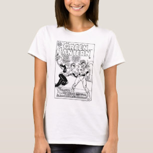 Grüne Laterne im Ring, Schwarzweiss T-Shirt