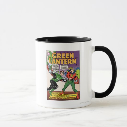 Grüne Laterne im Ring Tasse (Rechts)