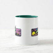 Grüne Laterne im Weltraum Tasse (Zentrum)