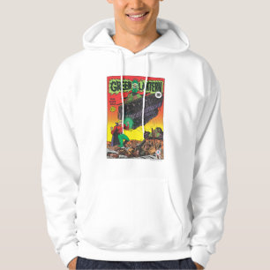 Grüne Laterne in den Gräben Hoodie