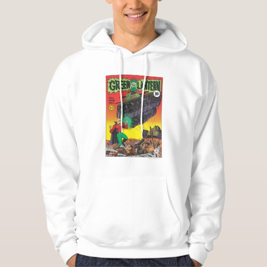 Grüne Laterne in den Gräben Hoodie (Vorderseite)