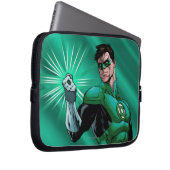 Grüne Laterne Laptopschutzhülle (Vorne Rechts)