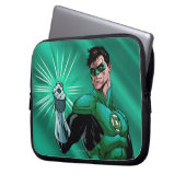 Grüne Laterne Laptopschutzhülle (Vorderseite Links)