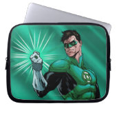 Grüne Laterne Laptopschutzhülle (Vorderseite)