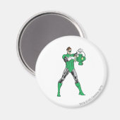 Grüne Laterne Magnet (Vorderseite/Rückseite)