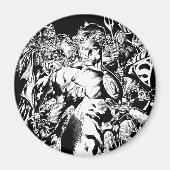 Grüne Laterne Magnet (Vorne)