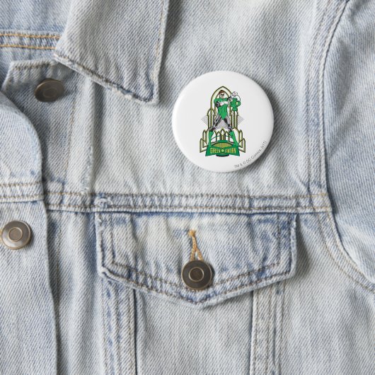 Grüne Laterne mit Buchstaben Button (Beispiel)