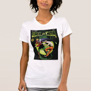 Grüne Laterne mit Kampffläche T-Shirt