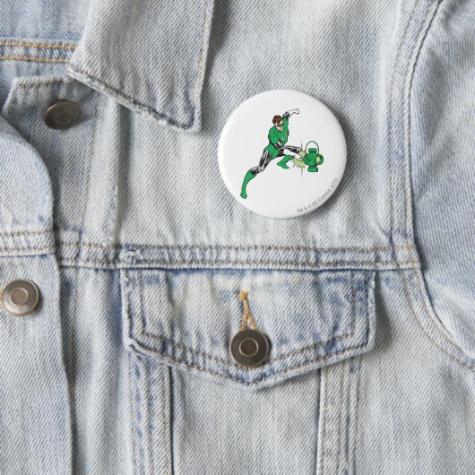 Grüne Laterne mit Laterne 2 Button (Beispiel)