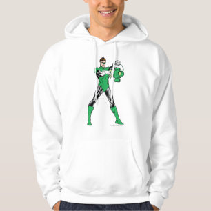 Grüne Laterne mit Laterne Hoodie