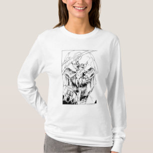 Grüne Laterne mit Lichtstrom T-Shirt