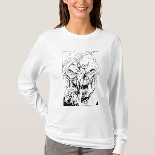 Grüne Laterne mit Lichtstrom T-Shirt (Vorderseite)