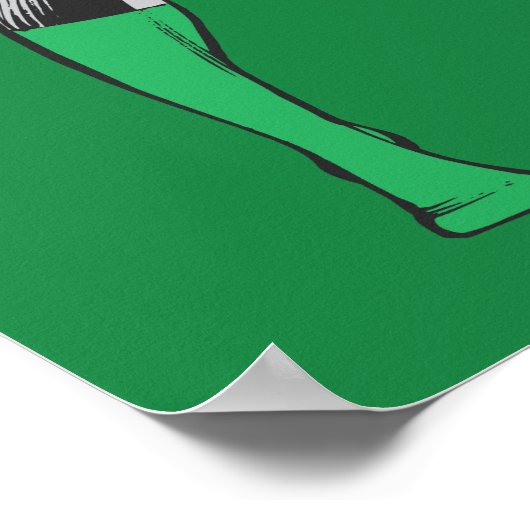 Grüne Laterne Poster (Ecke)