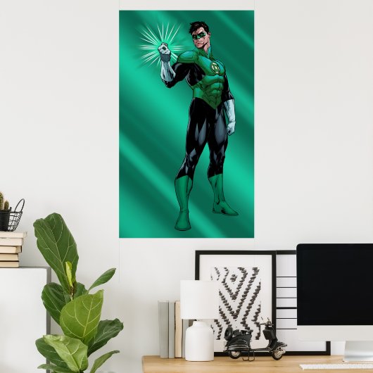 Grüne Laterne Poster (Heimbüro)