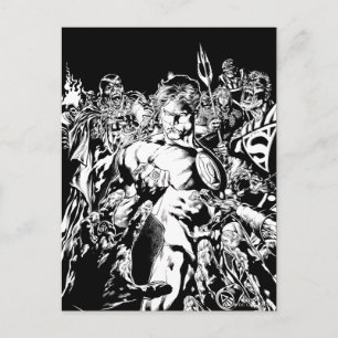 Grüne Laterne Postkarte