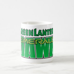 Grüne Laterne - Smaragddämmerungs-Logo Kaffeetasse