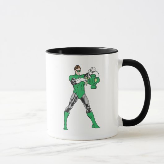 Grüne Laterne Tasse (Rechts)