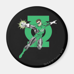 Grüne Laterne u. Symbol Magnet