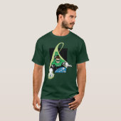 Grüne Laterne und Erde T-Shirt (Vorne ganz)