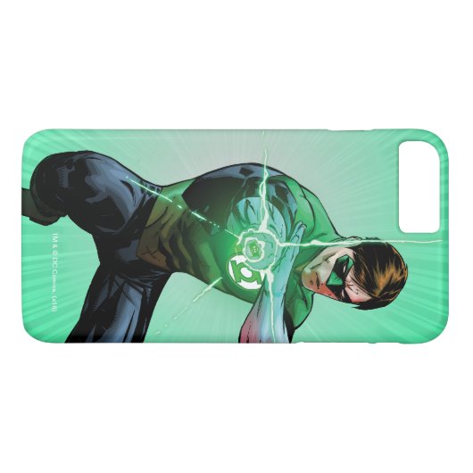 Grüne Laterne und Leuchtring Case-Mate iPhone Hülle (Rückseite (Horizontal))