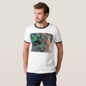 Grüne Laterne und Mond T-Shirt (Vorne ganz)