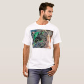 Grüne Laterne und Mond T-Shirt (Vorne ganz)