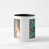 Grüne Laterne und Mond Tasse (Zentrum)